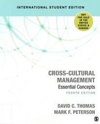 Cross-cultural management : Essential concepts / David C. Thomas | Thomas, David C.. Author