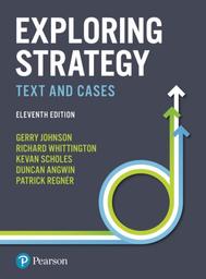 Exploring strategy : Text and cases / Gerry Johnson | JOHNSON, Gerry. Author