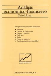 Análisis económico-financiero / Oriol Amat Salas | AMAT, Oriol. Author